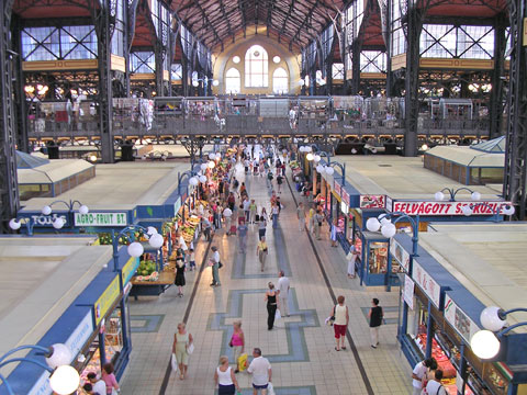 Markthalle in Budapest