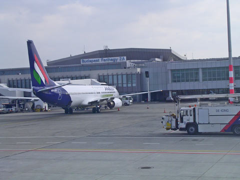 Flughafen Ferihegy in Budapest