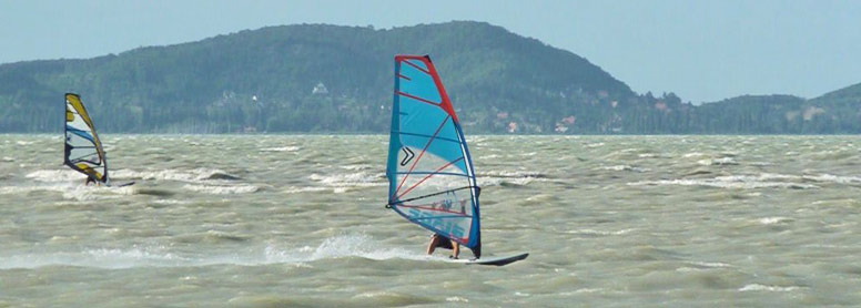 Wassersportarten am Plattensee