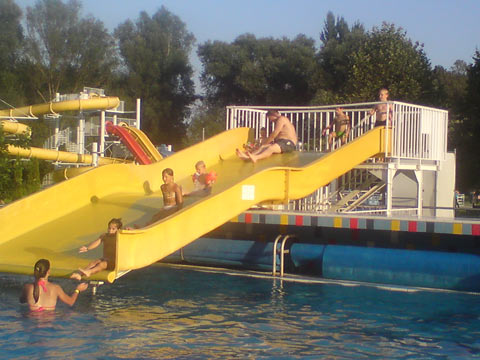 Rutsche in der Therme von Zalakaros