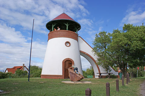 Der Aussichtsturm von Zamárdi